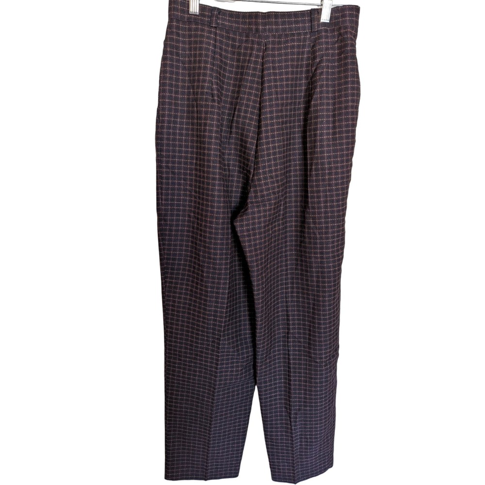 Van Huesen Checkered Plaid Pants Size 10 - Picture 2 of 7